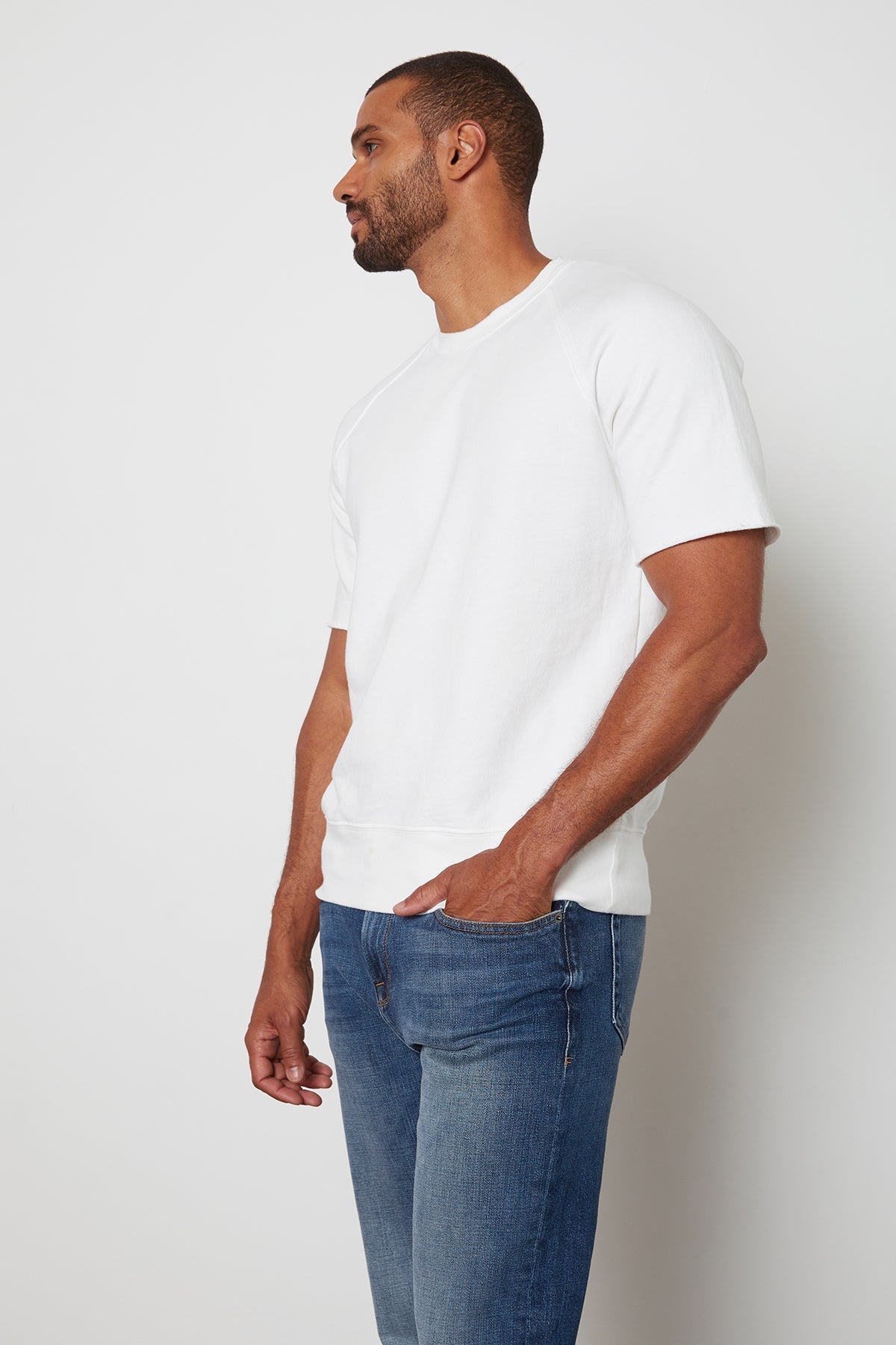 KEYON FRENCH TERRY SWEATSHIRT - Velvet Staging 2.0-26916204511428
