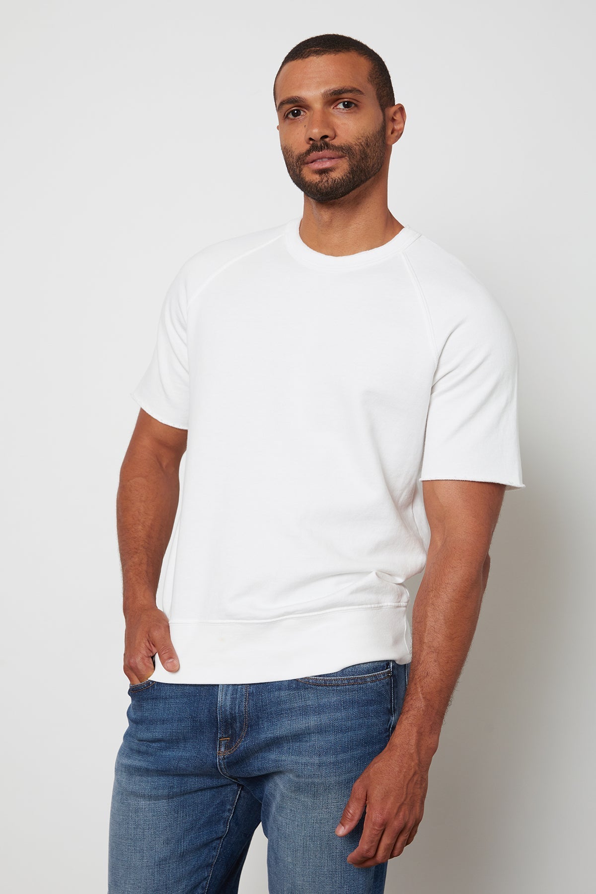 KEYON FRENCH TERRY SWEATSHIRT - Velvet Staging 2.0