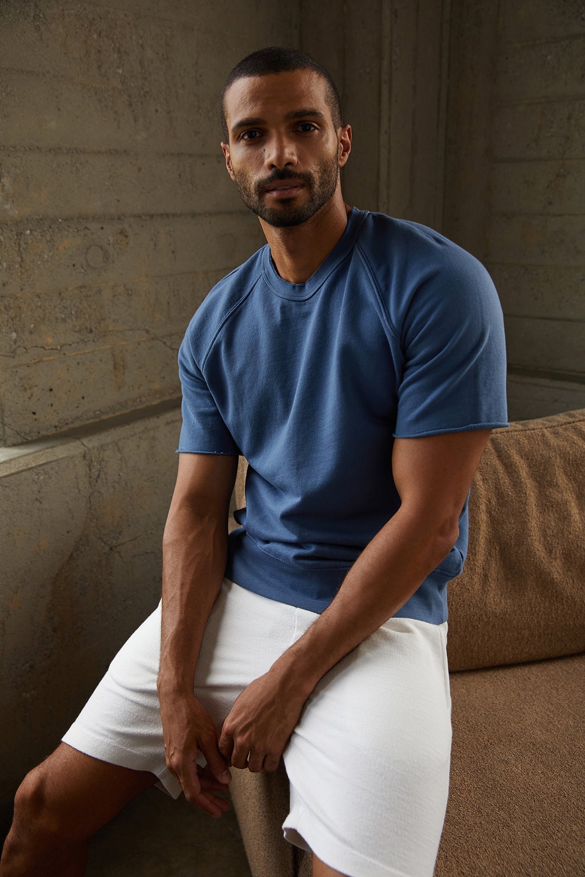 KEYON FRENCH TERRY SWEATSHIRT - Velvet Staging 2.0-26916204675268