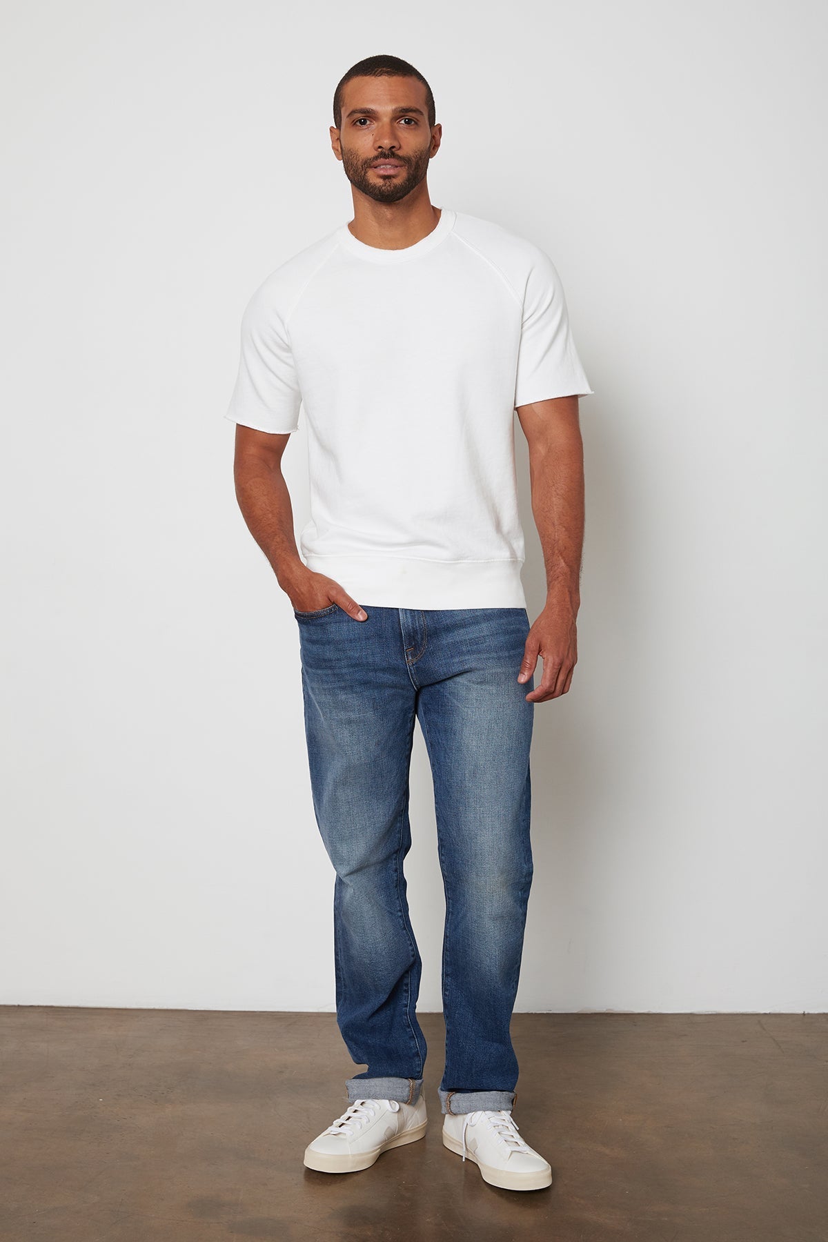KEYON FRENCH TERRY SWEATSHIRT - Velvet Staging 2.0