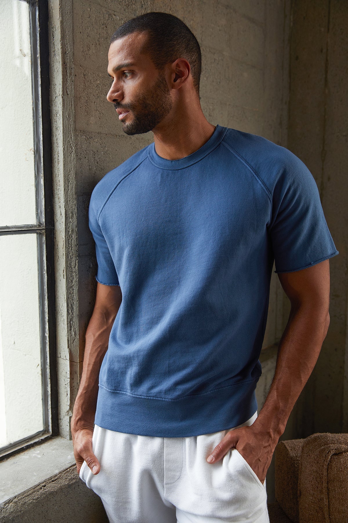 KEYON FRENCH TERRY SWEATSHIRT - Velvet Staging 2.0