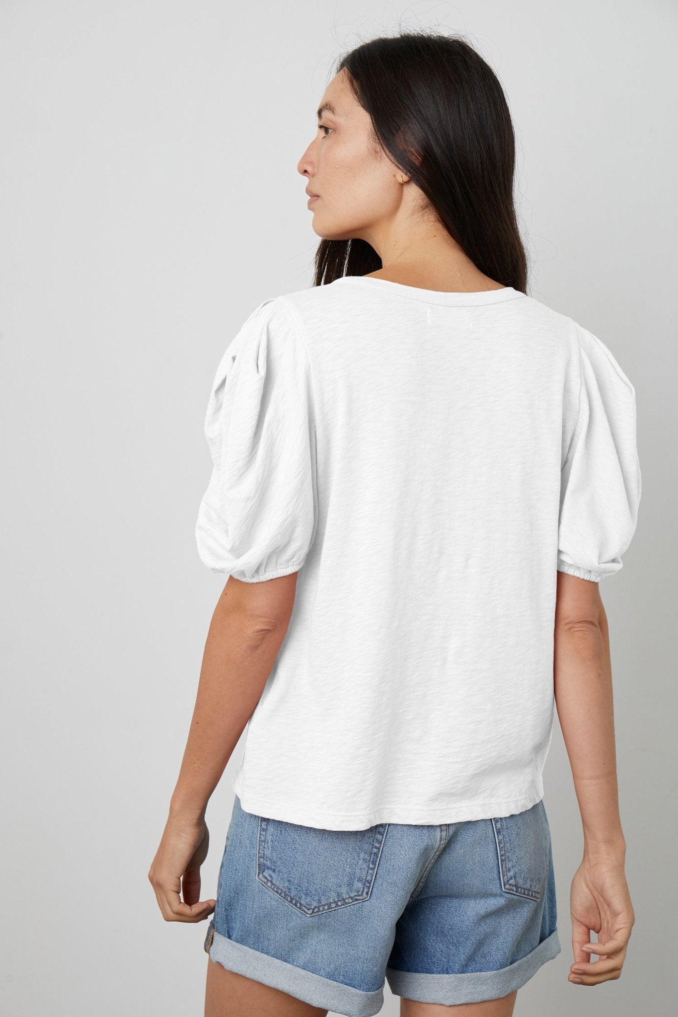 KIERA PUFF SLEEVE TEE - Velvet Staging 2.0-Hover Image