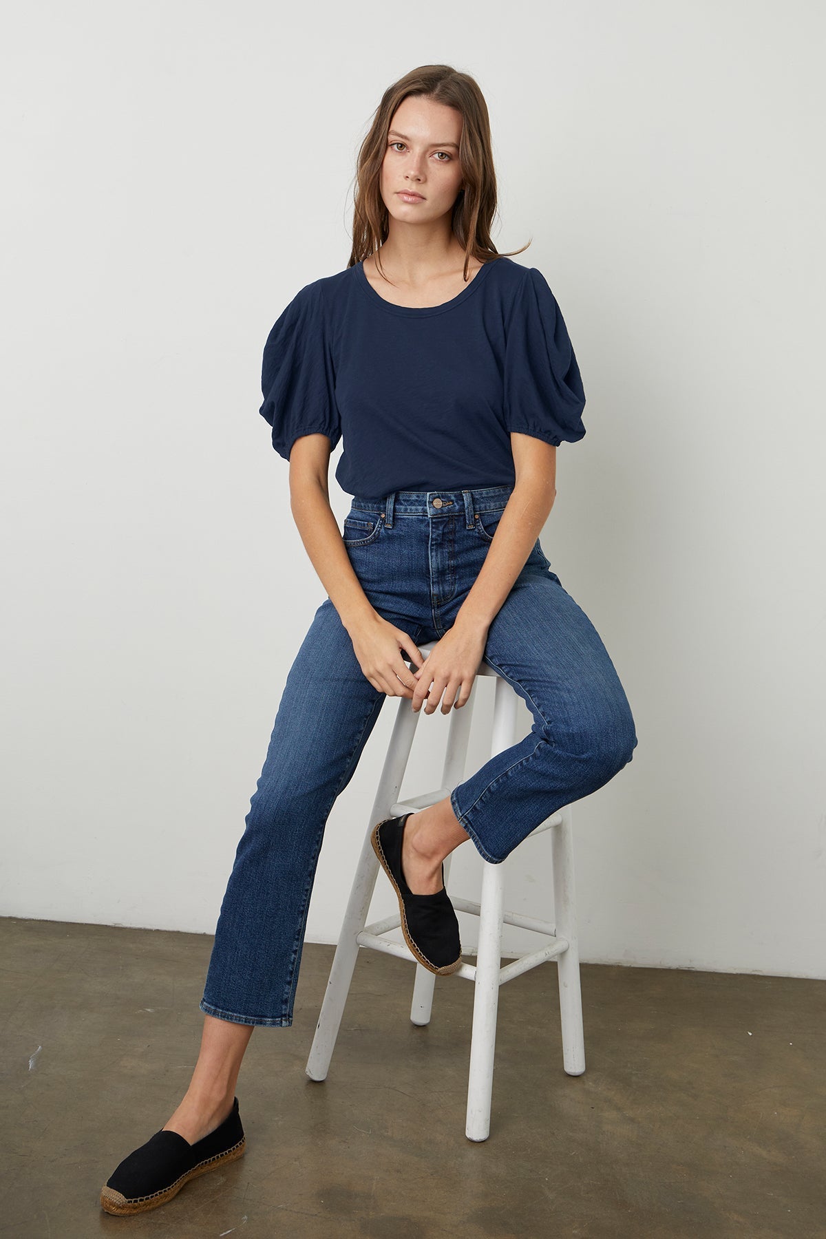 KIERA PUFF SLEEVE TEE - Velvet Staging 2.0