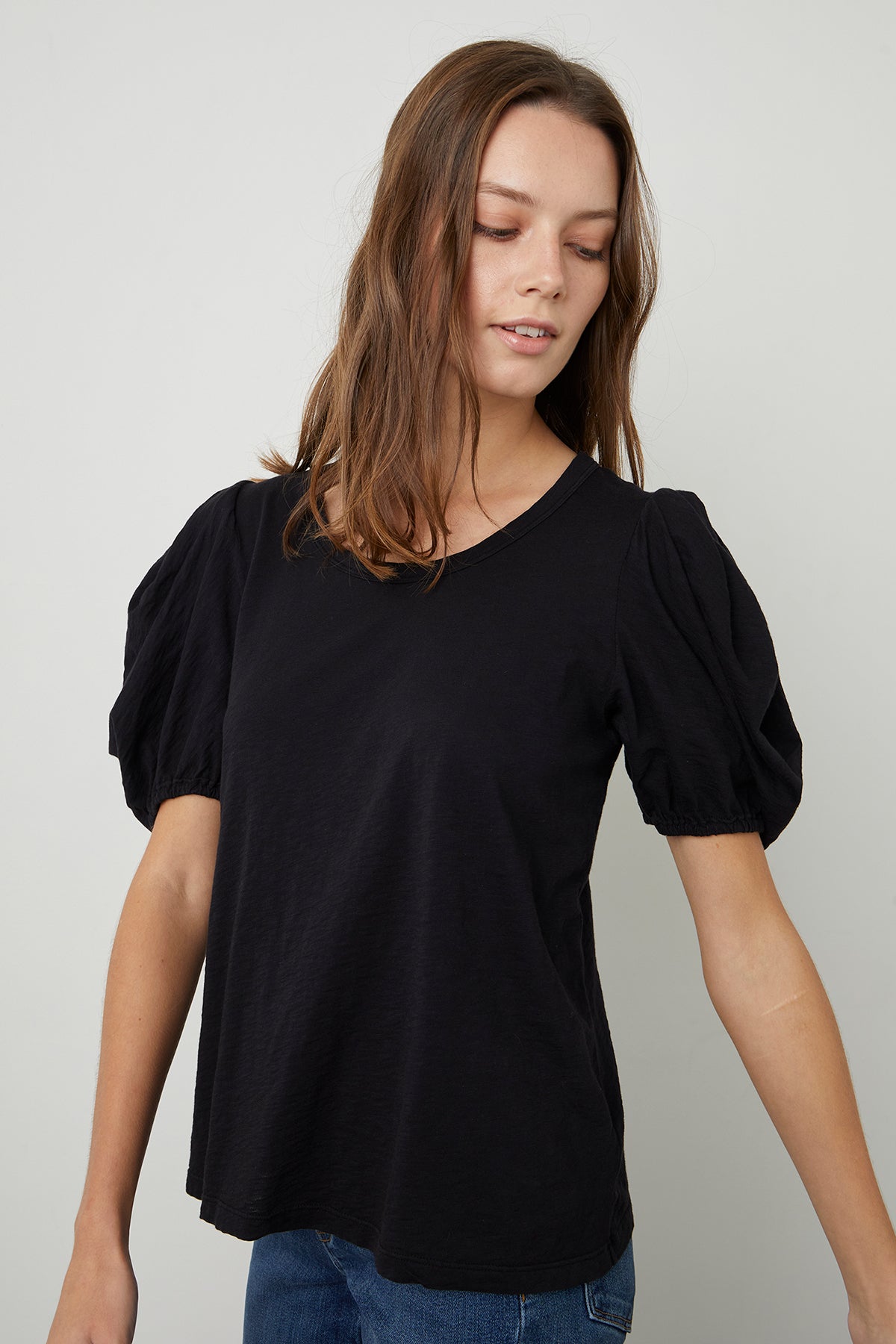   KIERA PUFF SLEEVE TEE - Velvet Staging 2.0 