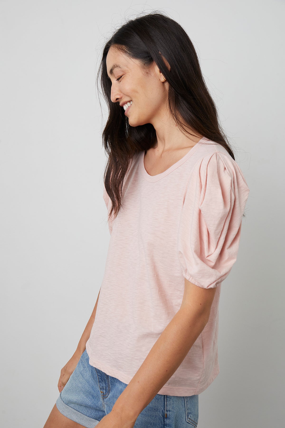   KIERA PUFF SLEEVE TEE - Velvet Staging 2.0 