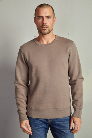 KING CREW NECK SWEATSHIRT - Velvet Staging 2.0
