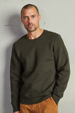 KING CREW NECK SWEATSHIRT - Velvet Staging 2.0