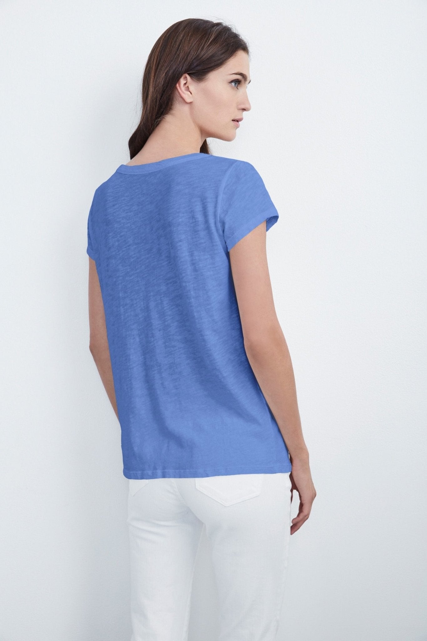   KIRA ORIGINAL SLUB SCOOP NECK TEE - Velvet Staging 2.0 