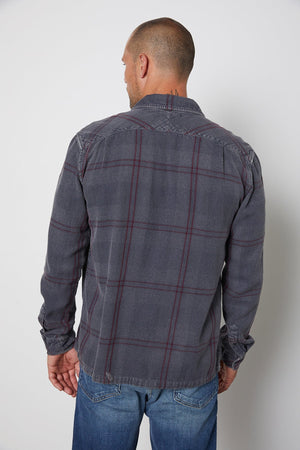 KIRK PLAID BUTTON-UP SHIRT - Velvet Staging 2.0