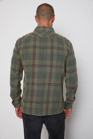 KIRK PLAID BUTTON-UP SHIRT - Velvet Staging 2.0