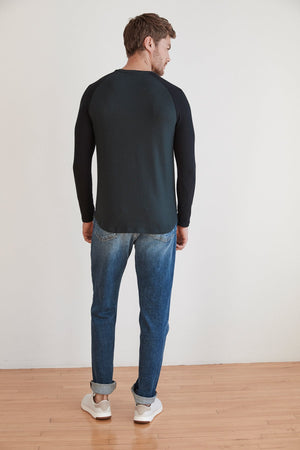 KYE RAGLAN COZY JERSEY KNIT SHIRT - Velvet Staging 2.0