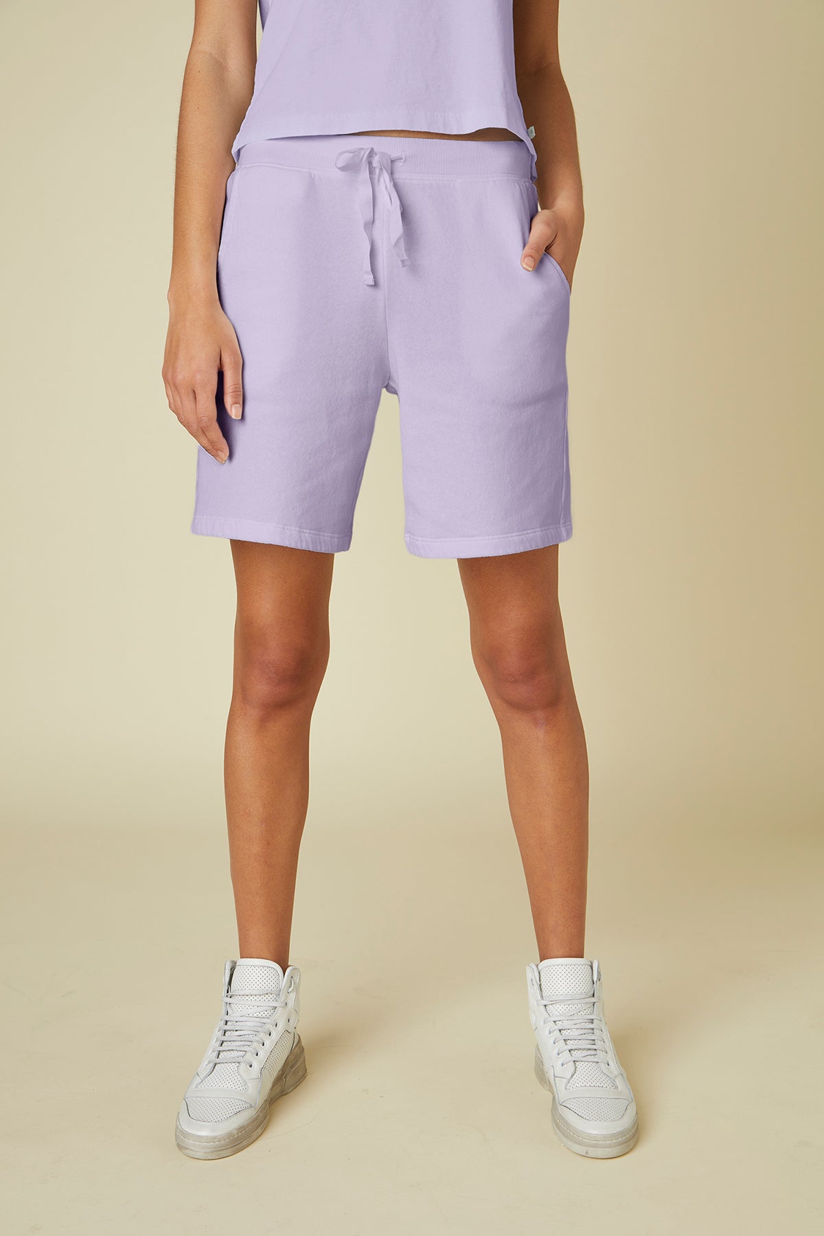 LAGUNA SWEATSHORT - Velvet Staging 2.0-26916210639044