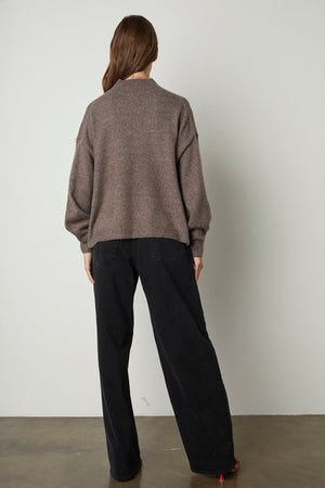 LAINE MOCK NECK SWEATER - Velvet Staging 2.0