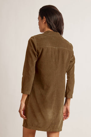 LANA CORDUROY SHIRT DRESS - Velvet Staging 2.0