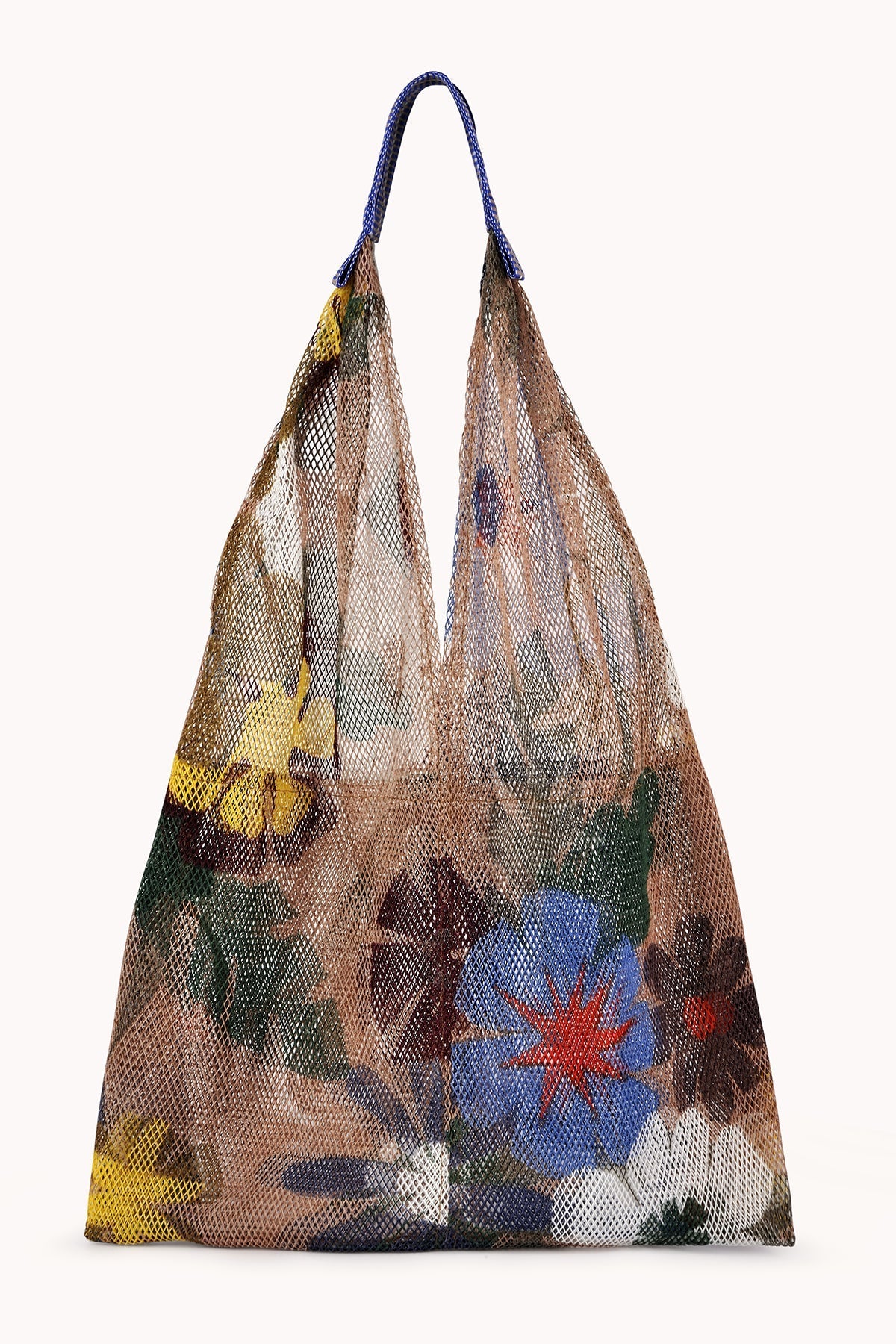 LARGE FLORAL PRINT MESH TOTE BY EPICE - Velvet Staging 2.0-26916210147524