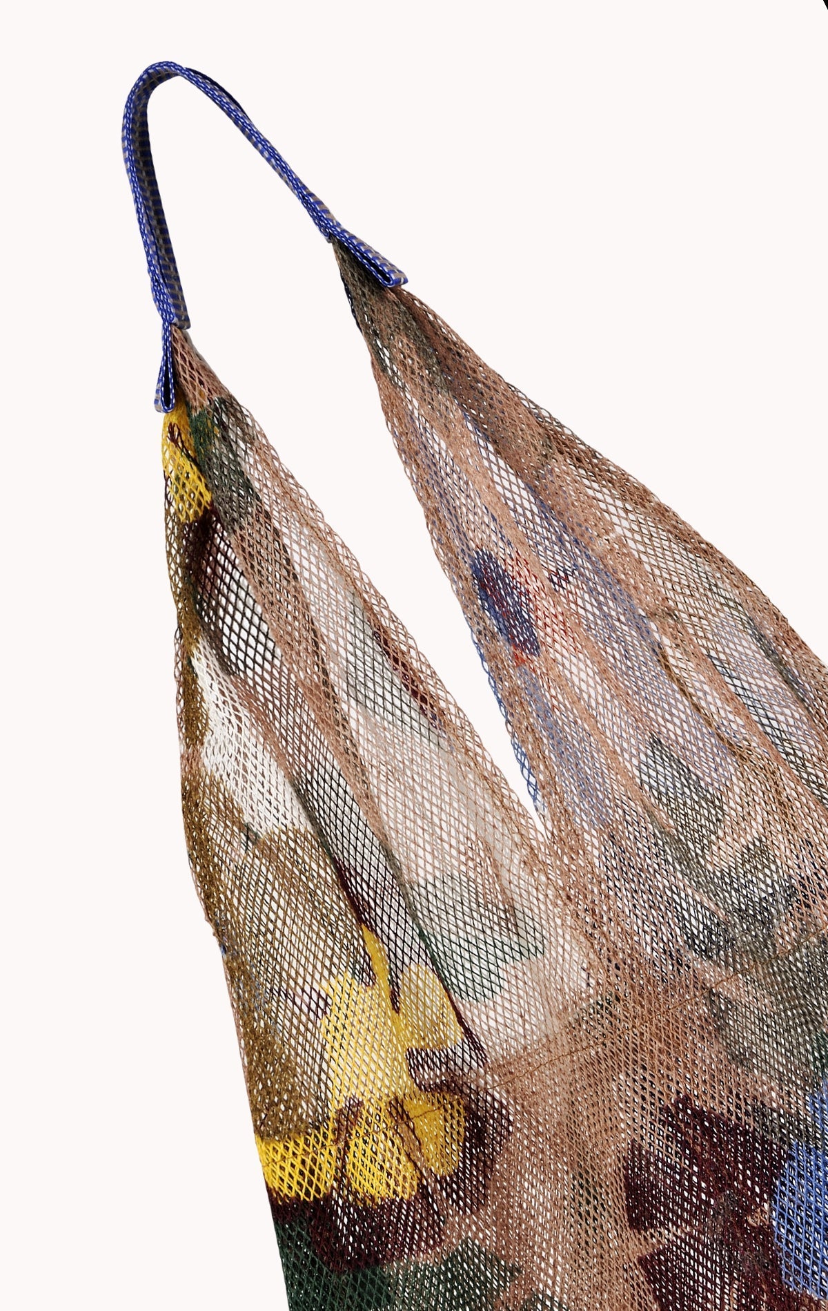 LARGE FLORAL PRINT MESH TOTE BY EPICE - Velvet Staging 2.0-26916210180292