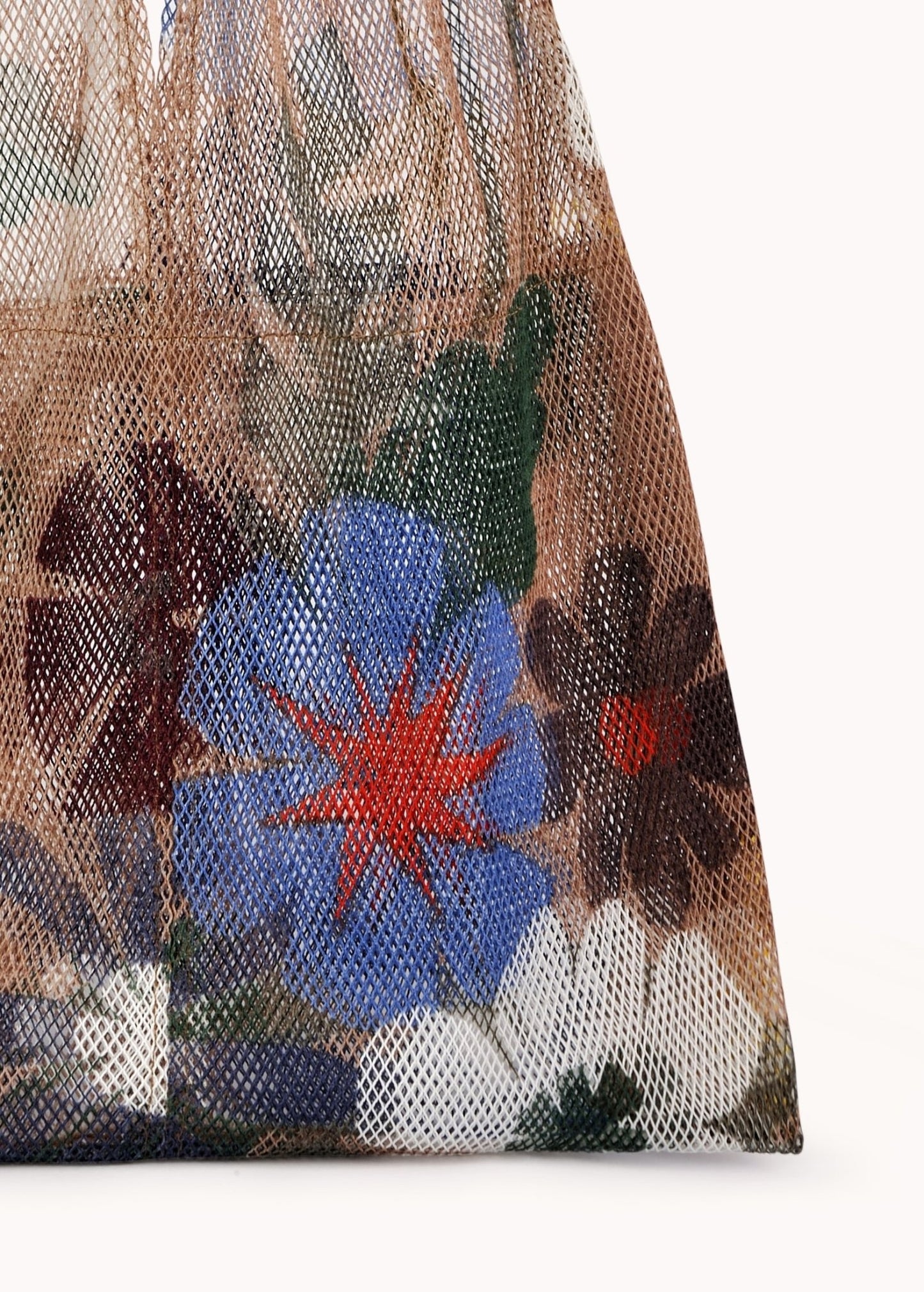 LARGE FLORAL PRINT MESH TOTE BY EPICE - Velvet Staging 2.0-26916210213060