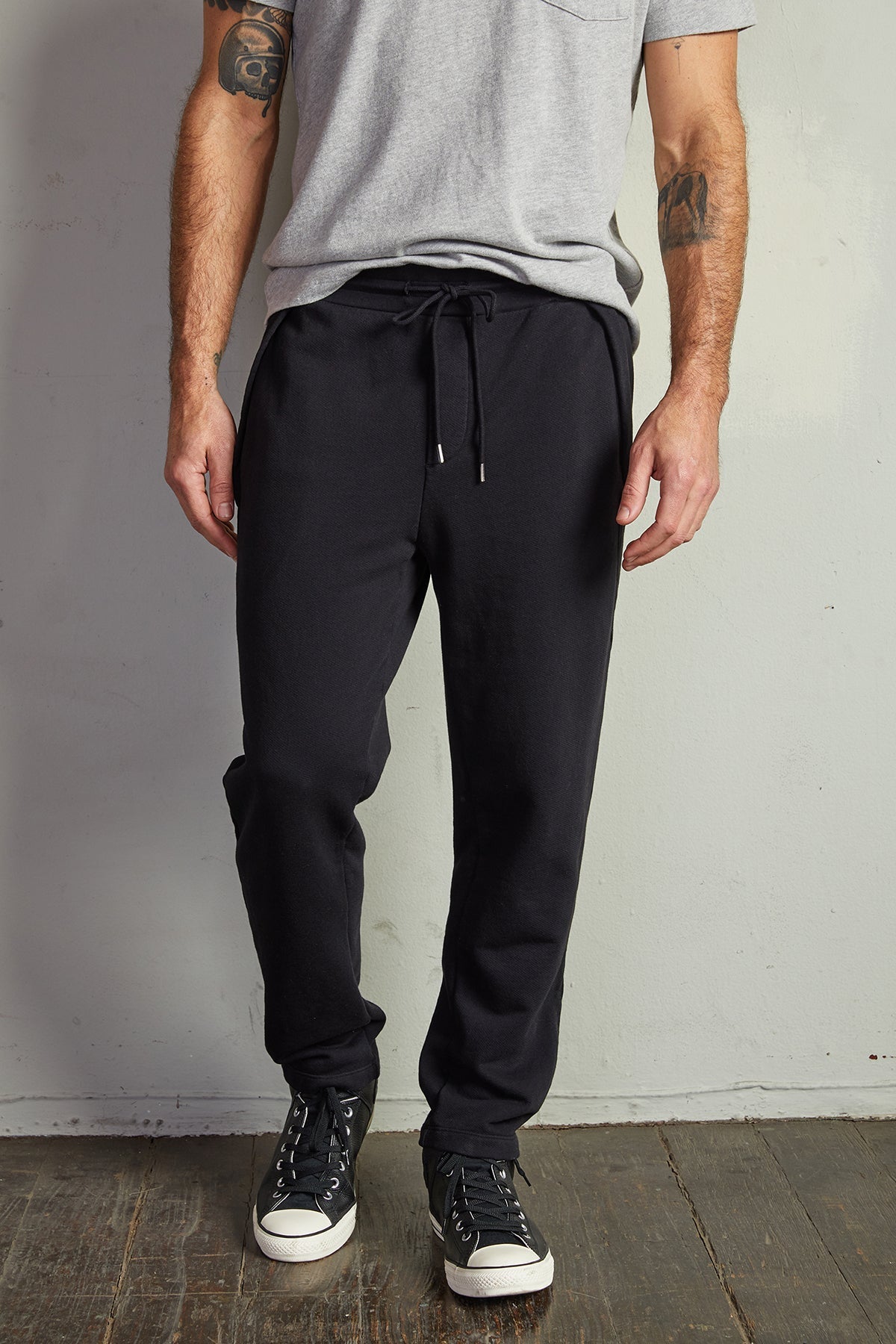 LASLO FRENCH TERRY SWEATPANT - Velvet Staging 2.0-26916211556548