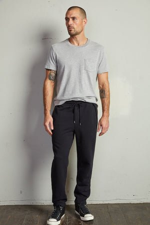 LASLO FRENCH TERRY SWEATPANT - Velvet Staging 2.0