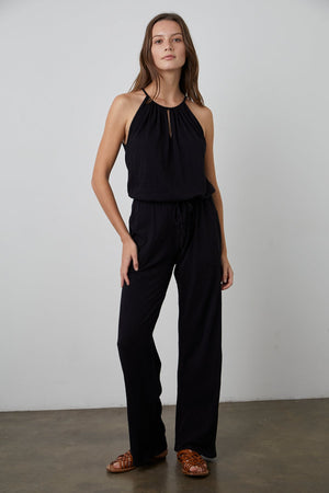 LAURA HALTER JUMPSUIT - Velvet Staging 2.0