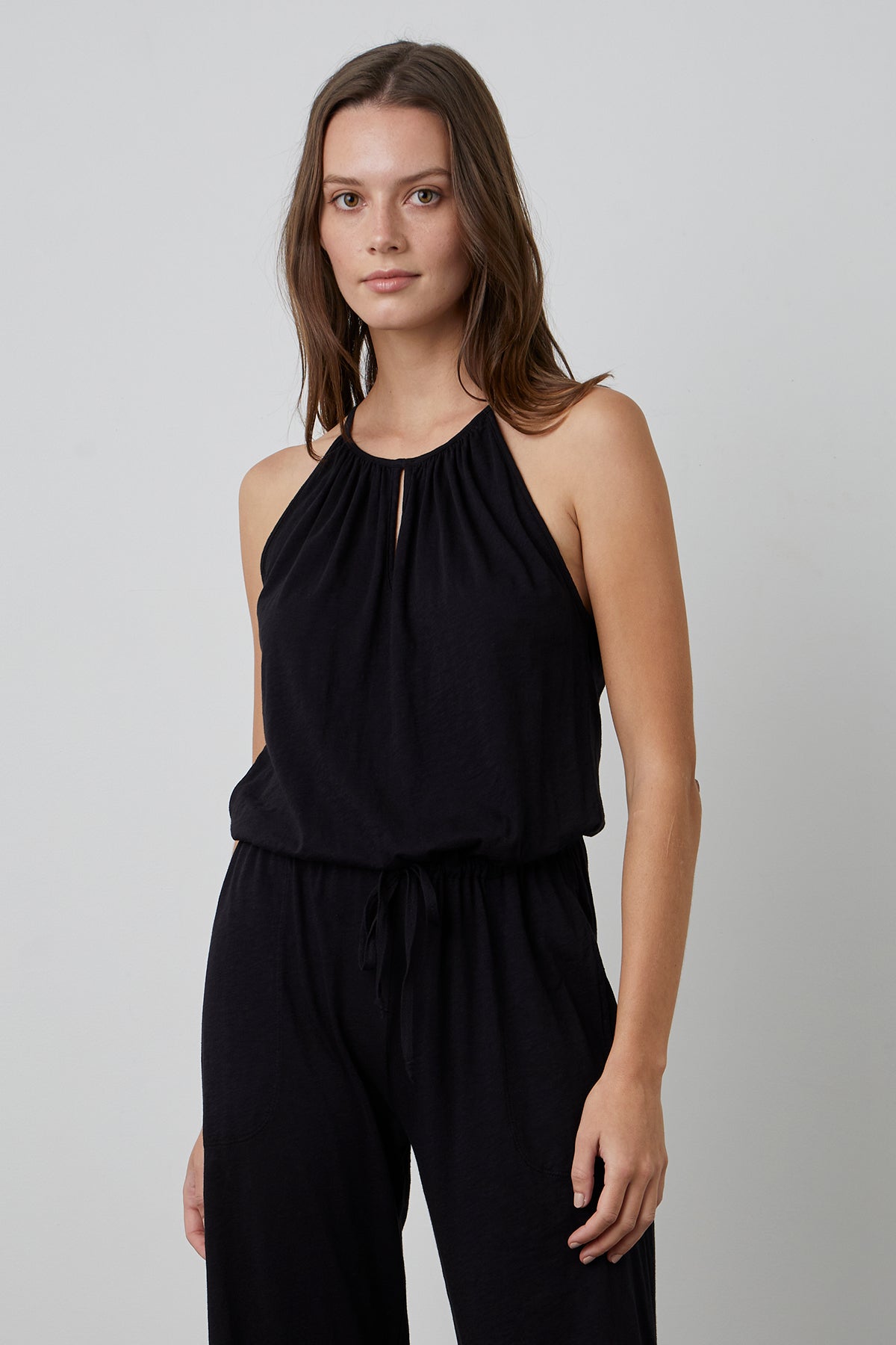 LAURA HALTER JUMPSUIT - Velvet Staging 2.0