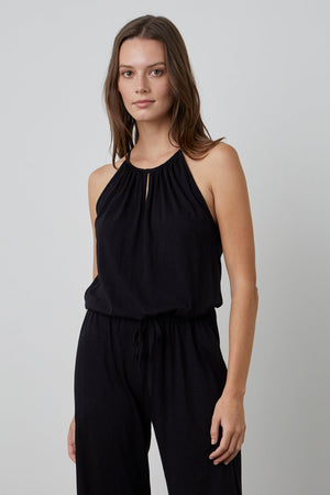 LAURA HALTER JUMPSUIT - Velvet Staging 2.0