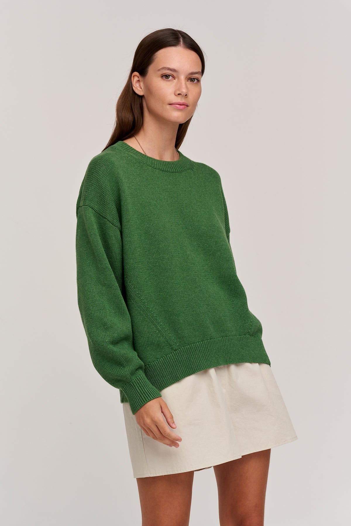 LAUREN CREW NECK SWEATER - Velvet Staging 2.0