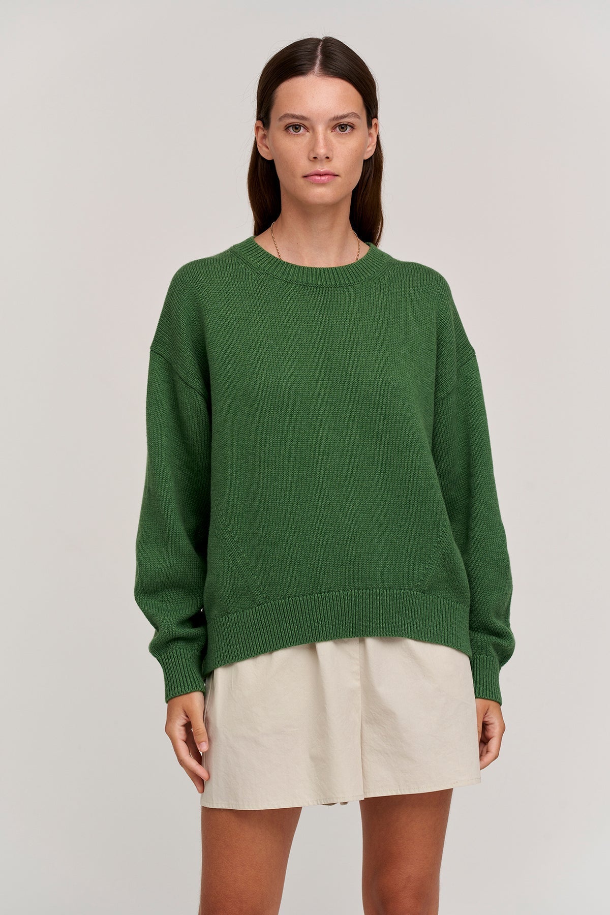 LAUREN CREW NECK SWEATER - Velvet Staging 2.0