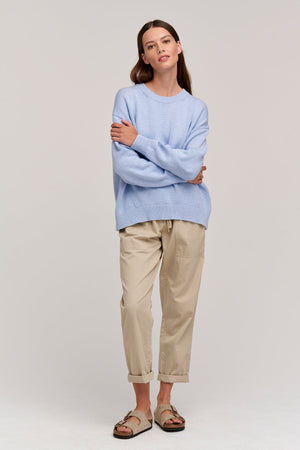 LAUREN CREW NECK SWEATER - Velvet Staging 2.0