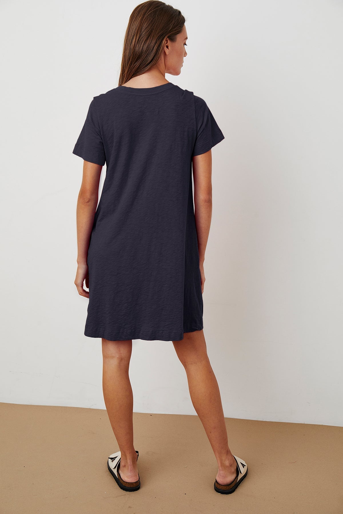 LEIGH COTTON SLUB DRESS - Velvet Staging 2.0