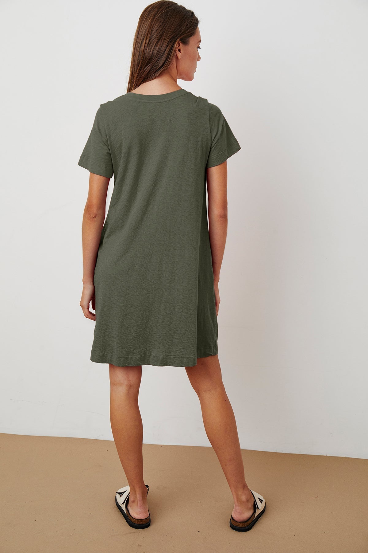 LEIGH COTTON SLUB DRESS - Velvet Staging 2.0