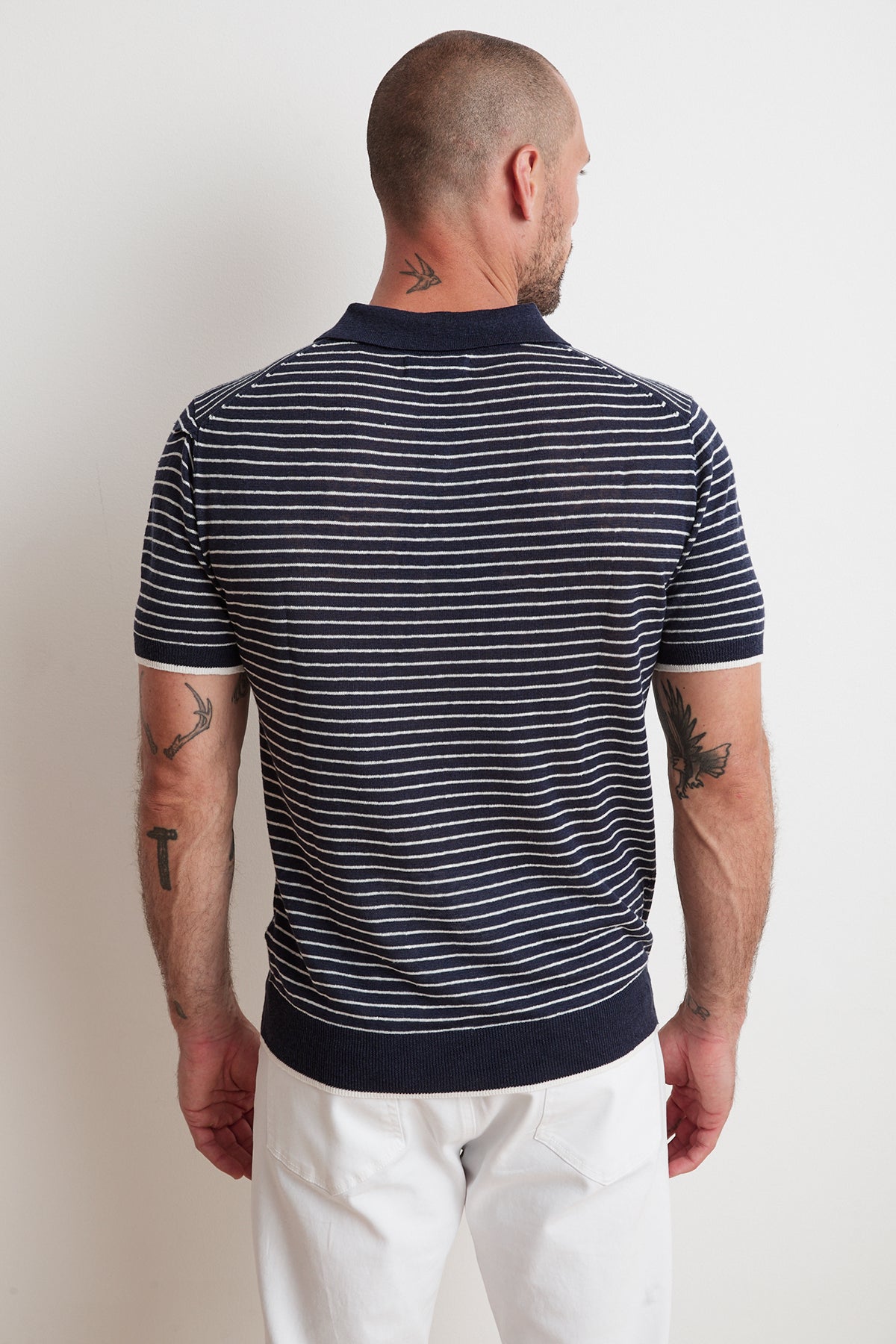 LEON STRIPED POLO - Velvet Staging 2.0-26916214276292