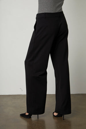 LEONA WIDE LEG PONTI PANT - Velvet Staging 2.0