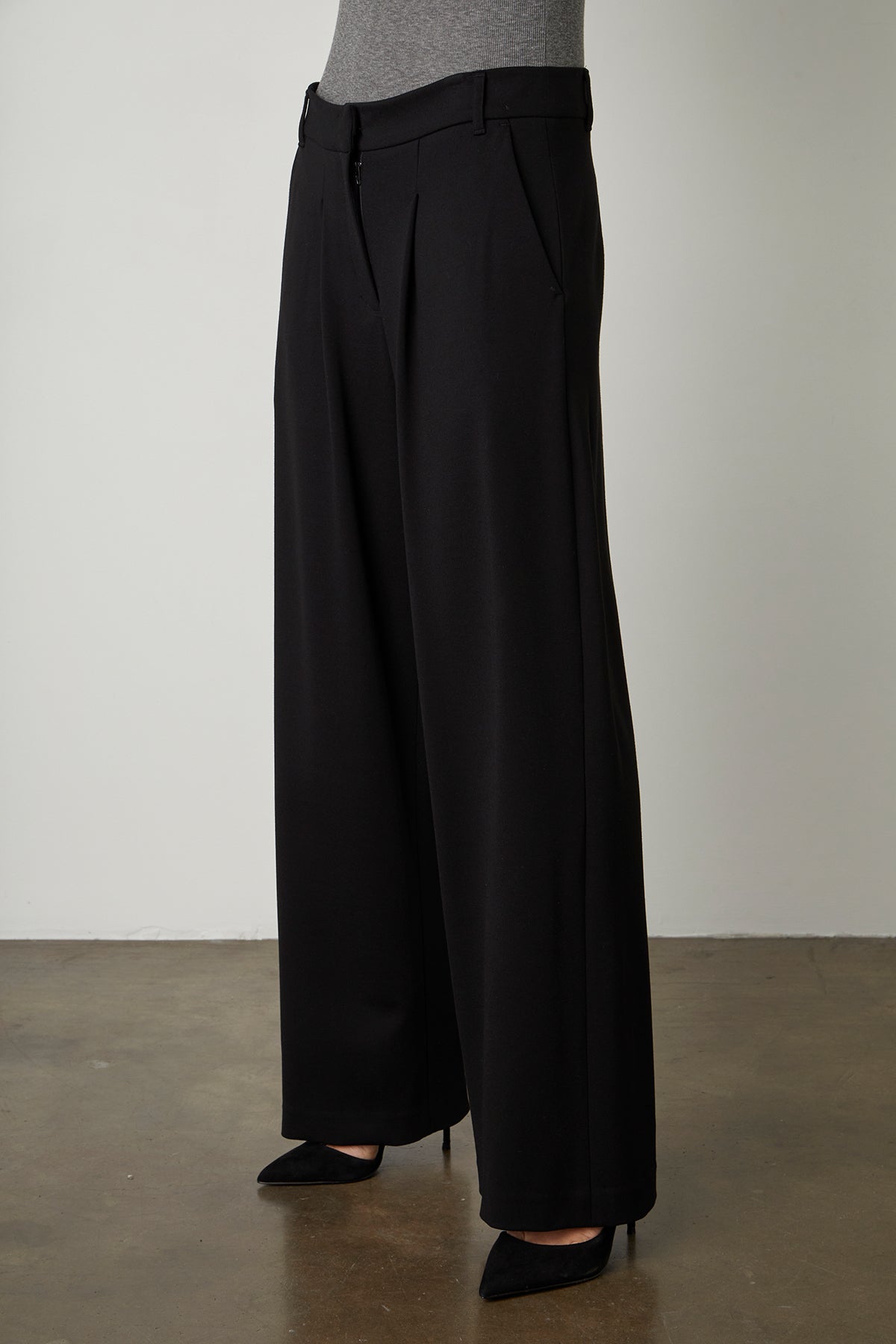 LEONA WIDE LEG PONTI PANT - Velvet Staging 2.0-26916214866116