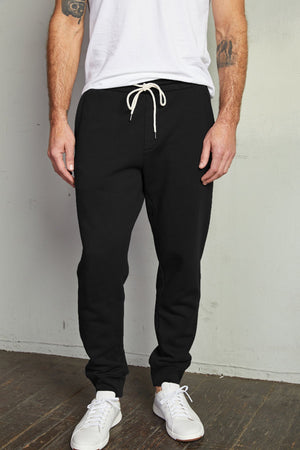 LEWIS BRUSHED FLEECE JOGGER - Velvet Staging 2.0