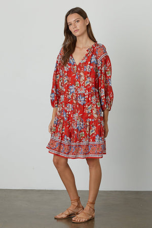 LILAH PRINTED TIERED DRESS - Velvet Staging 2.0