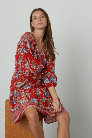LILAH PRINTED TIERED DRESS - Velvet Staging 2.0