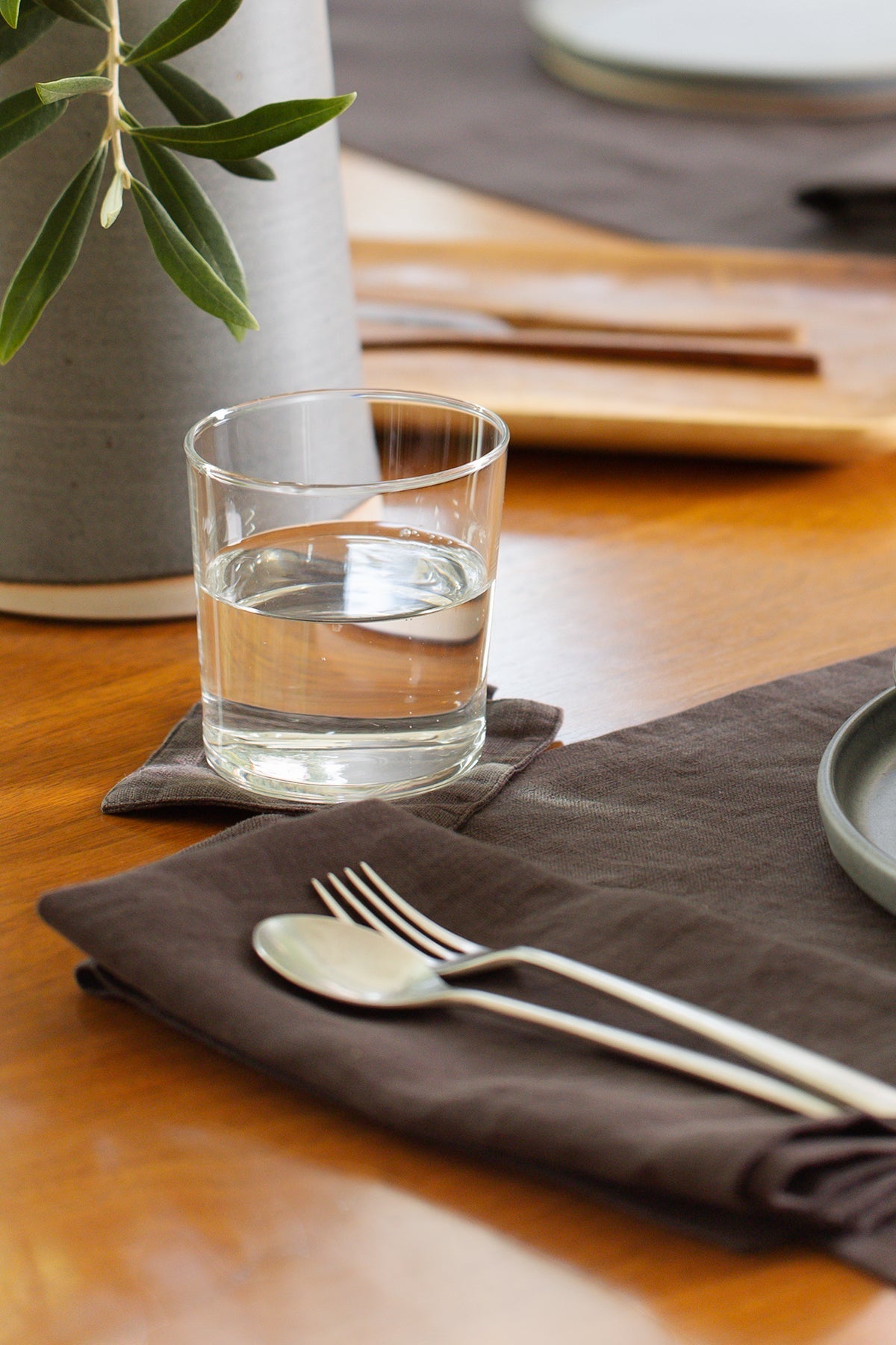 LINEN COASTERS (SET OF 4) - Velvet Staging 2.0