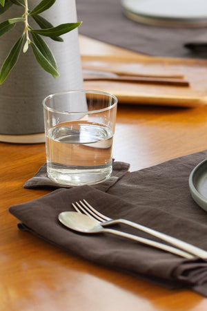 LINEN COASTERS (SET OF 4) - Velvet Staging 2.0