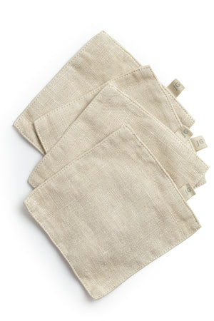 LINEN COASTERS (SET OF 4) - Velvet Staging 2.0