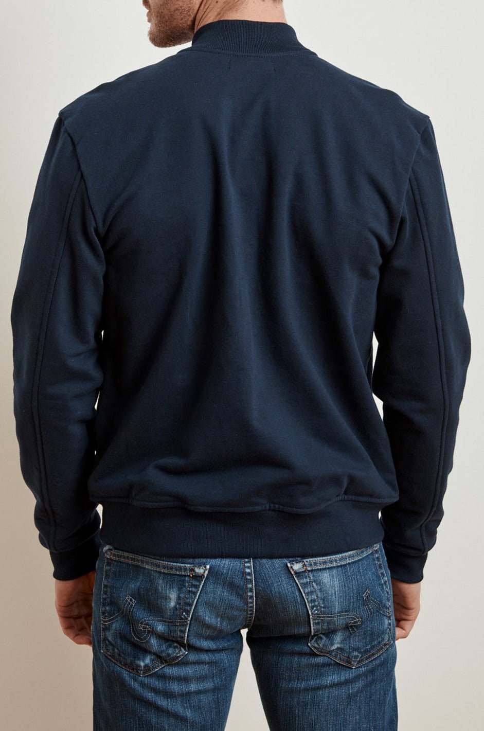 LIONEL FRENCH TERRY BOMBER JACKET - Velvet Staging 2.0-26916220829892
