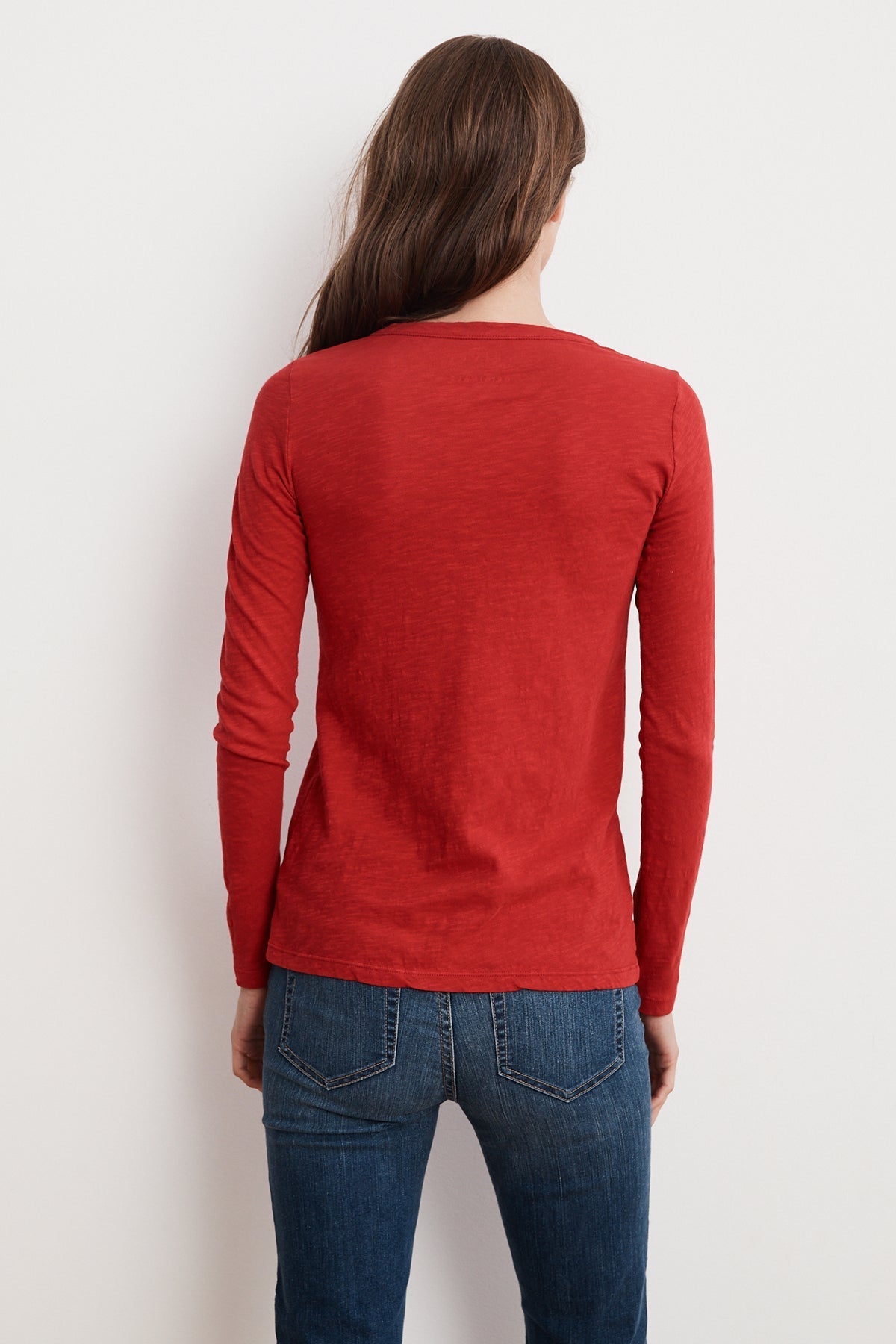 LIZZIE ORIGINAL SLUB LONG SLEEVE TEE - Velvet Staging 2.0-26916223647940
