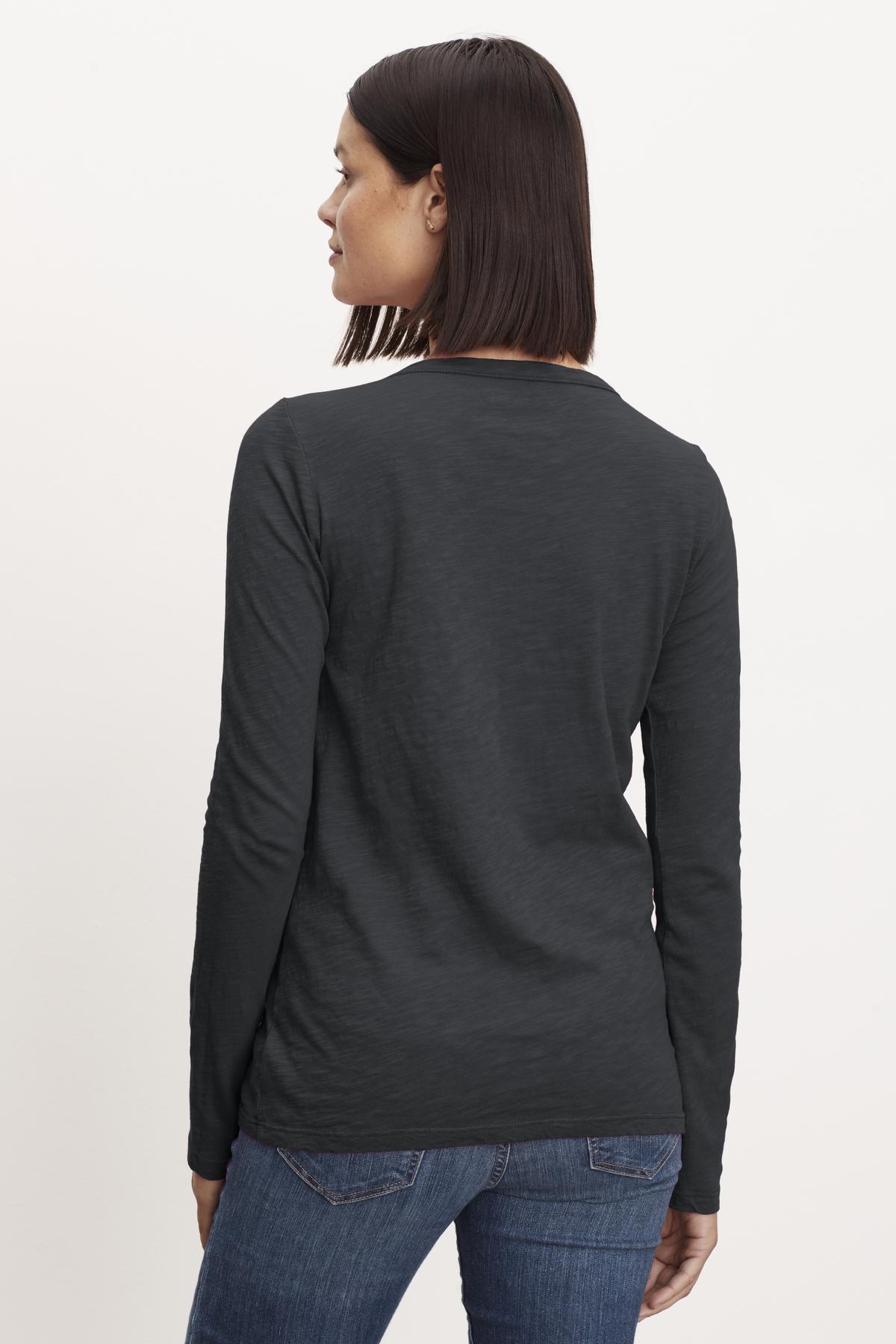   LIZZIE ORIGINAL SLUB LONG SLEEVE TEE - Velvet Staging 2.0 