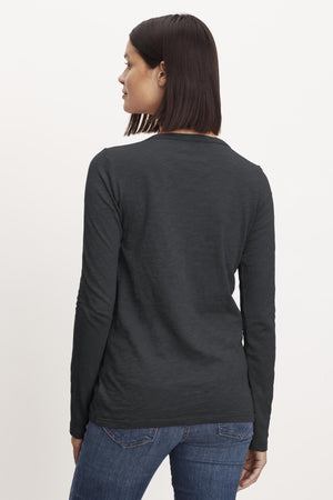 LIZZIE ORIGINAL SLUB LONG SLEEVE TEE - Velvet Staging 2.0