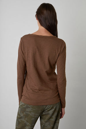 LIZZIE ORIGINAL SLUB LONG SLEEVE TEE - Velvet Staging 2.0
