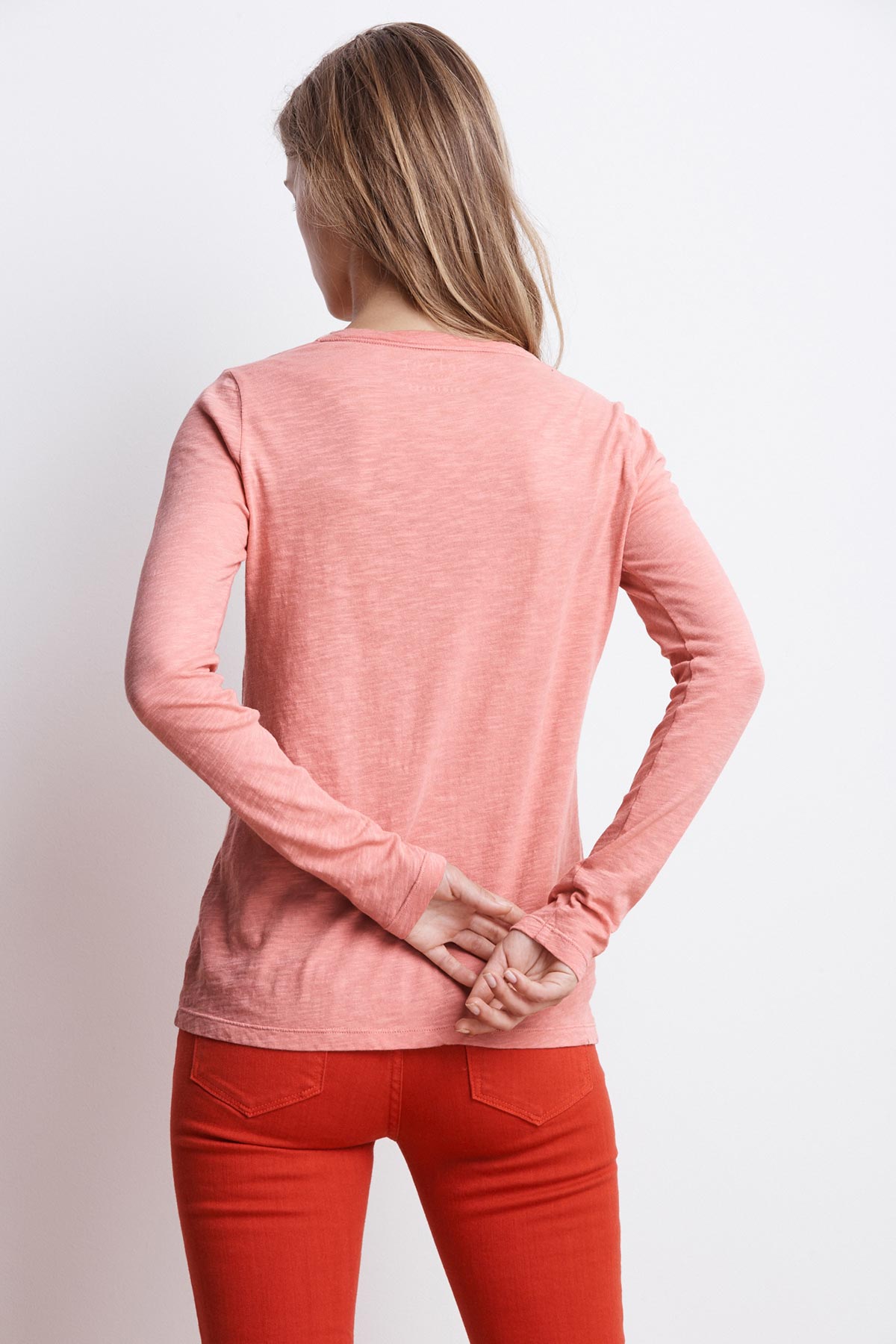 LIZZIE ORIGINAL SLUB LONG SLEEVE TEE - Velvet Staging 2.0