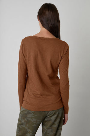 LIZZIE ORIGINAL SLUB LONG SLEEVE TEE - Velvet Staging 2.0