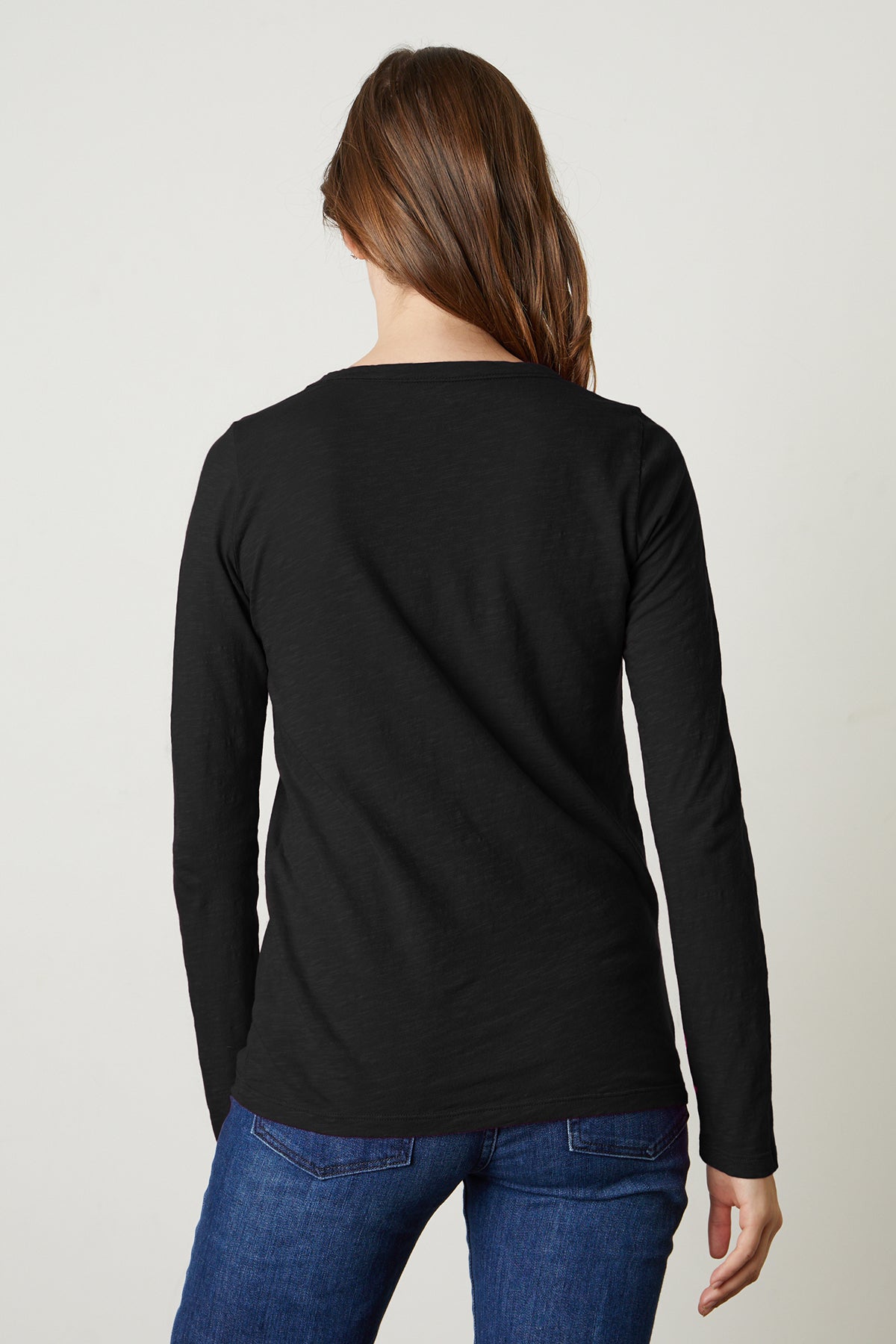   LIZZIE ORIGINAL SLUB LONG SLEEVE TEE - Velvet Staging 2.0 