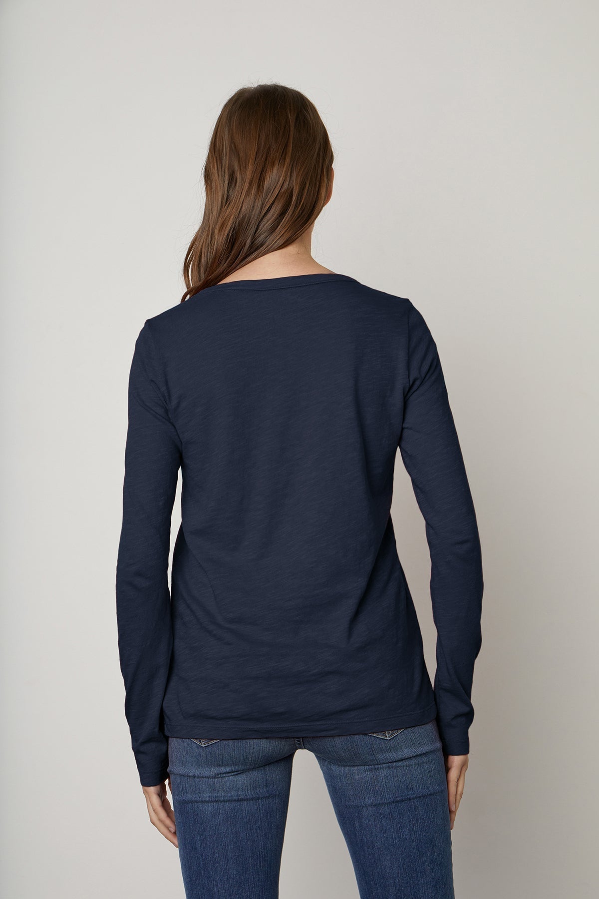   LIZZIE ORIGINAL SLUB LONG SLEEVE TEE - Velvet Staging 2.0 