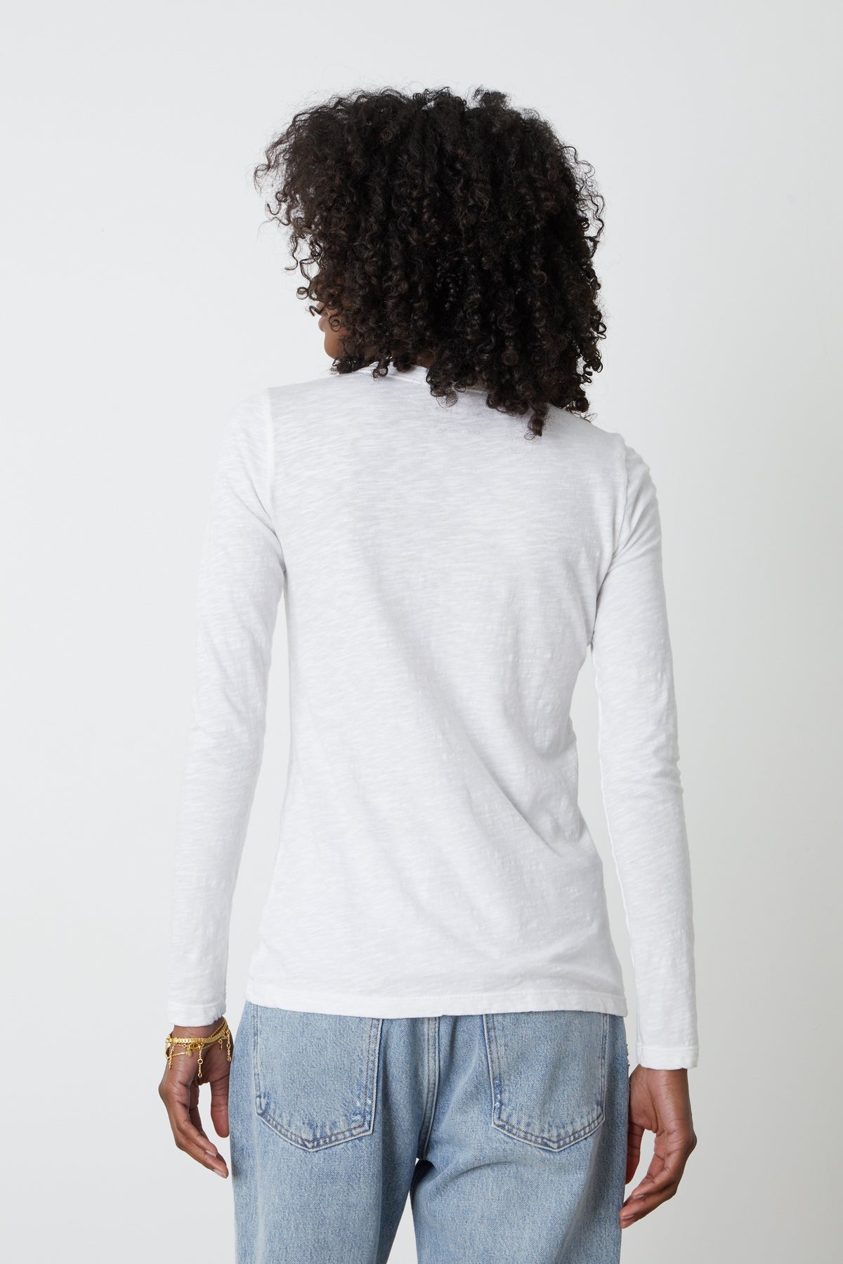   LIZZIE ORIGINAL SLUB LONG SLEEVE TEE - Velvet Staging 2.0 